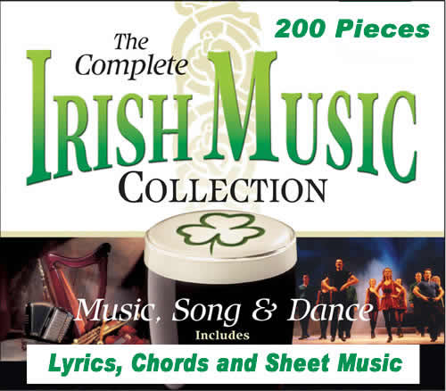 Irish Music Collection- chords, lyrics, sheet music