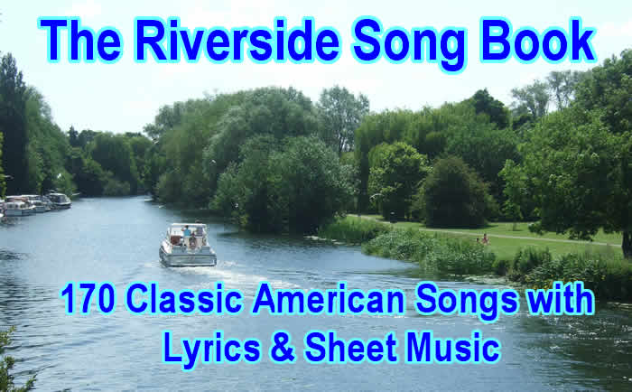 Riverside book of American songs with sheet music