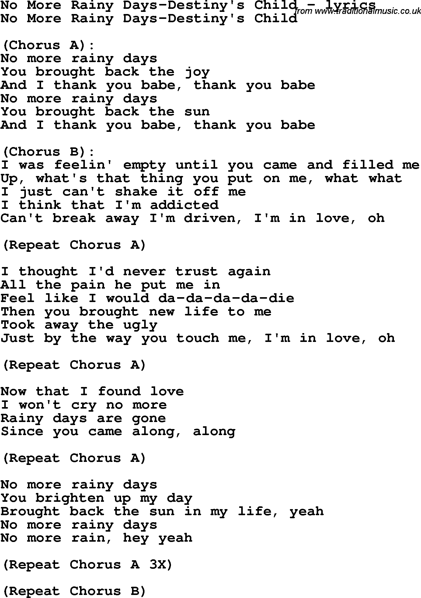 Mttm Dondon - Rainy Days: lyrics and songs